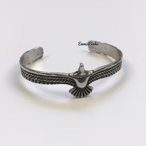 💥3for$28  New Vintage Style Bohemian Eagle Open Cuff Bangle Bracelet
